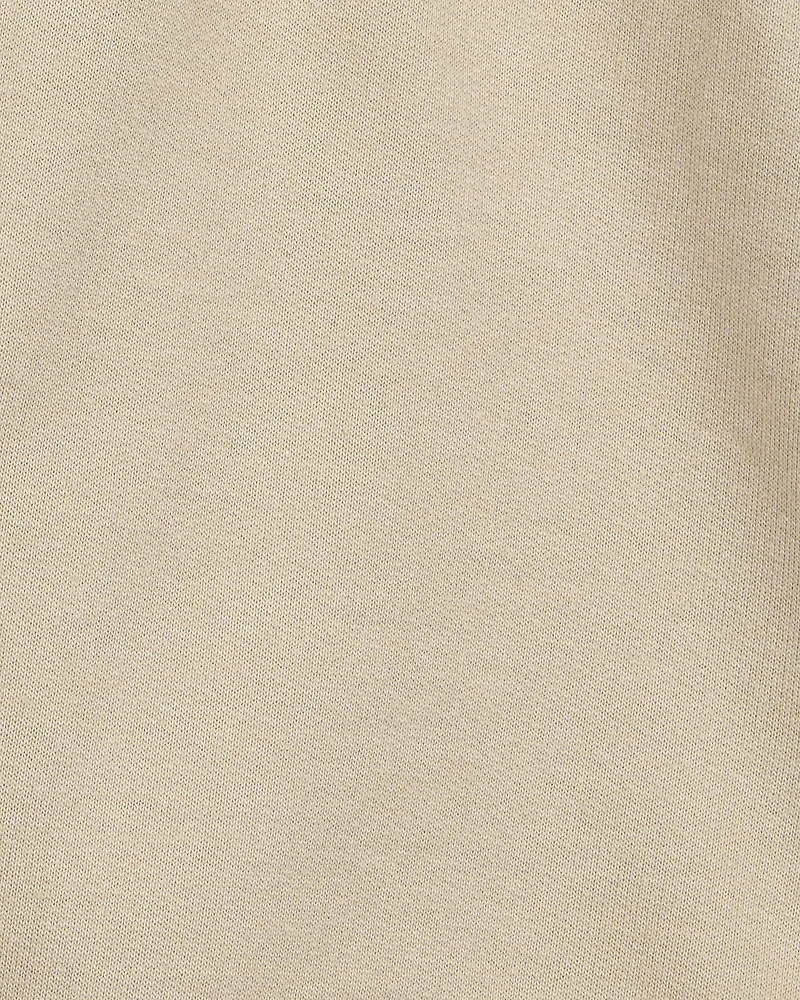 Boys Pull-On French Terry Shorts - Khaki