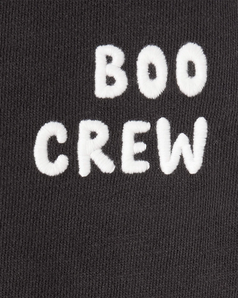 Baby Organic Cotton 'Boo Crew' French Terry Bubble