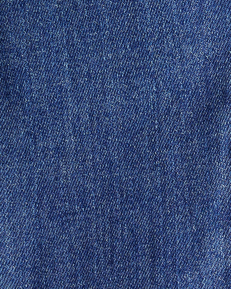 Baby Girl 3-Piece Floral Motif Velour Vest Outfitt Set