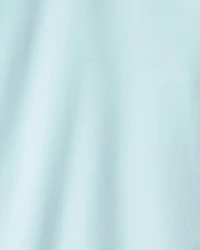 Girls Solid Active Zip-Up Jacket - Blue