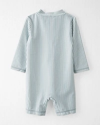 Baby Boy Recycled Long Sleeve Rashguard Swimsuit