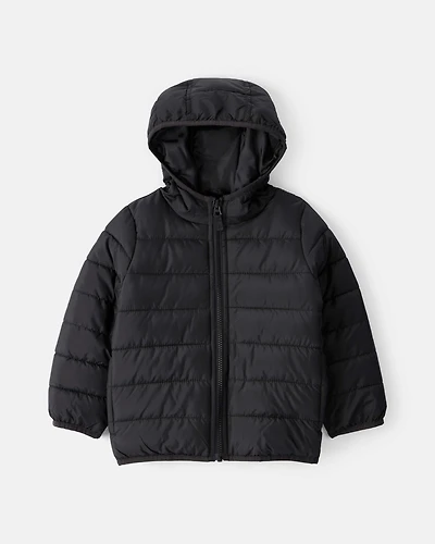 Toddler Boy Midweight Packable Puffer