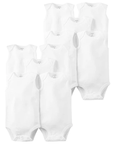 Baby 10-Pack Cotton Bodysuits