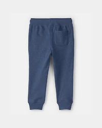 Toddler Boy French Terry Joggers - Blue