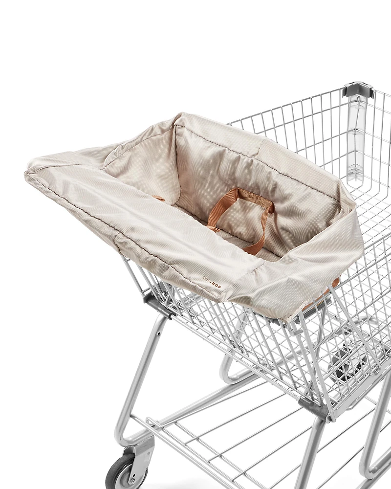 Take Cover Shopping Cart & Baby High Chair Cover - Oat