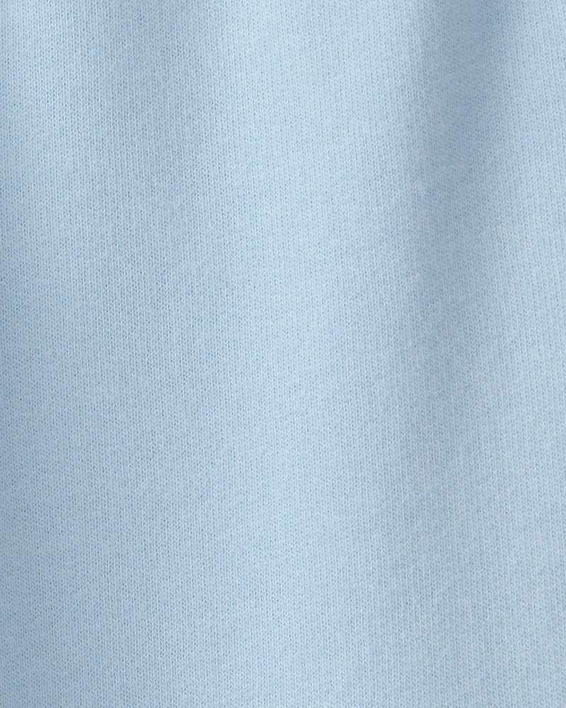 Baby Boy French Terry Joggers - Blue