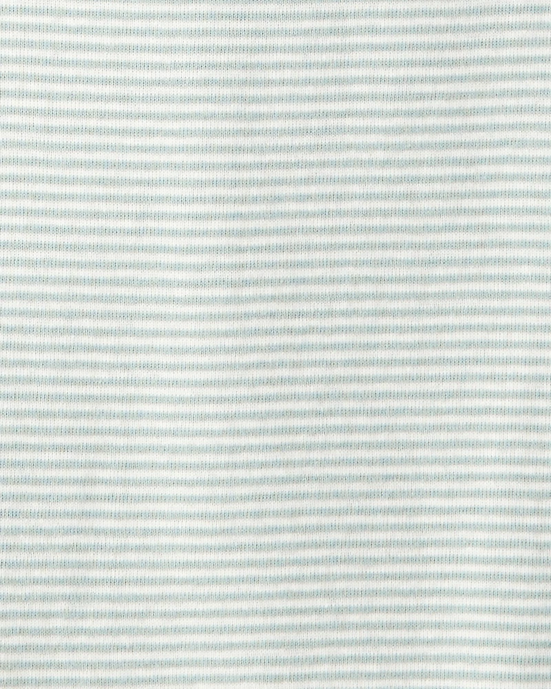 Baby Girl 5-Pack Cowgirl Print Cotton Multipack Bodysuits - White/Blue/Pink