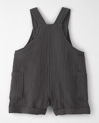Baby Organic Cotton Gauze Shortalls