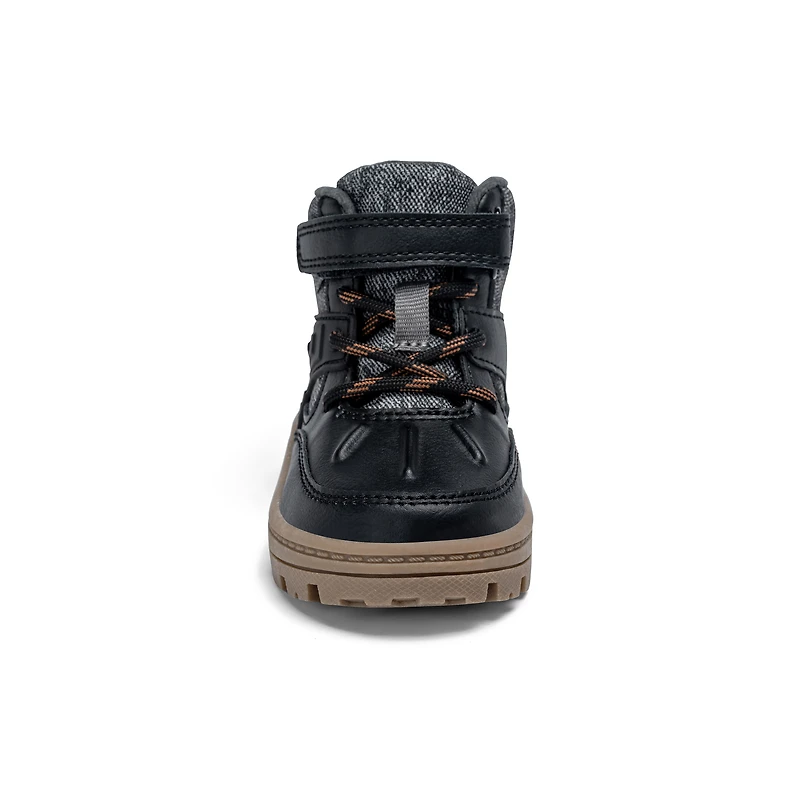Toddler Boy Lace-Up Boots - Grey