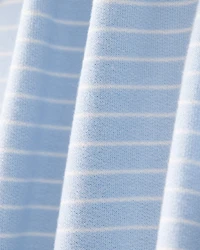 Baby Boy PurelySoft Long-Sleeve Jumpsuit - Blue