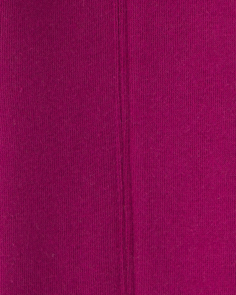 Baby Girl 2-Piece Heart Fleece Long-Sleeve Top & Pant Set - Pink/Red