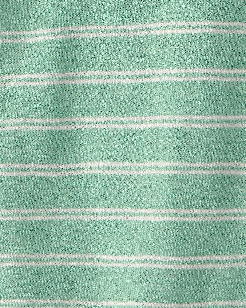 Baby Striped Romper Made with Organic Cotton