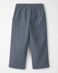 Toddler Boy Linen Pants Made with Organic Cotton