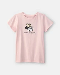 Girls Disney© Minnie Mouse Graphic Tee - Pink