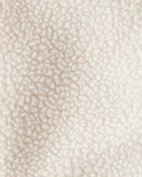 Baby Boy 3-Piece Fleece Vest Outfit Set - Green