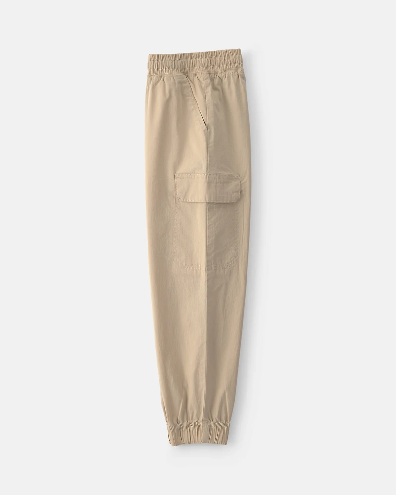 Boys Cargo Joggers - Khaki