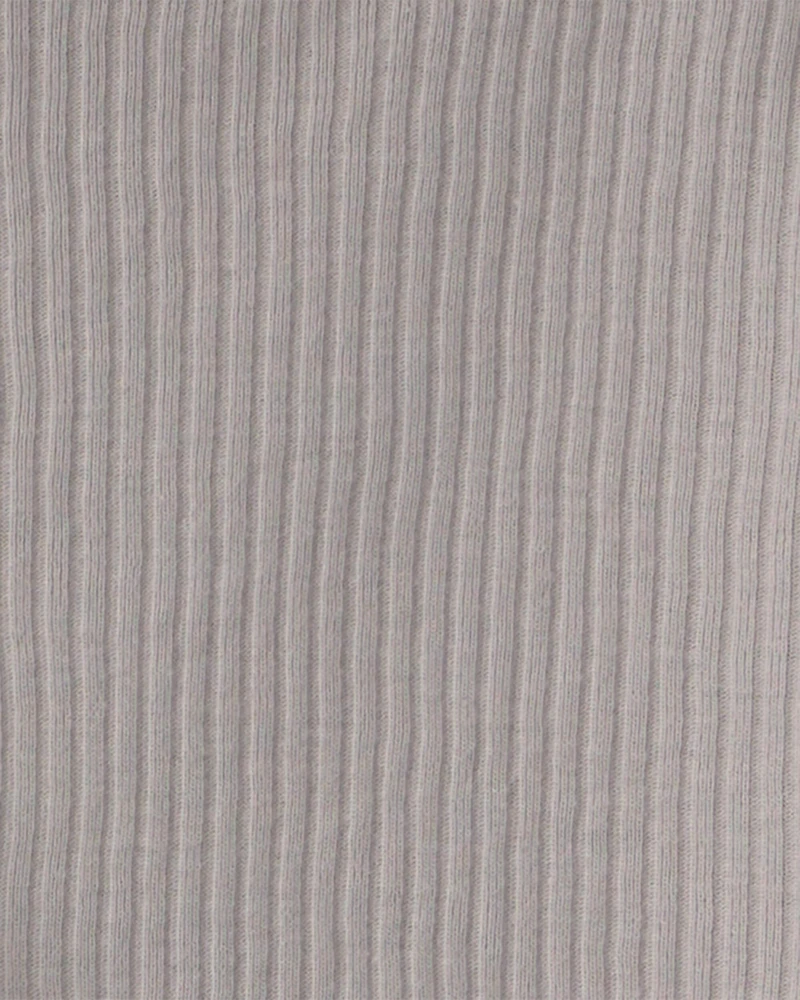 Baby 4-Piece Elephant Long-Sleeve Bodysuit & Pant Set - Grey