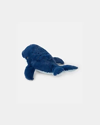 Whale Plush Toy - Blue