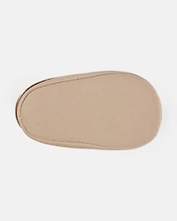 Baby Moccasin Shoes - Brown