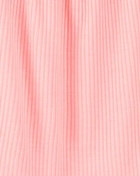 Girls Solid Loose Fit 2-Piece Pyjamas - Coral