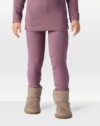 Toddler 2-Pack Organic Cotton Rib Leggings