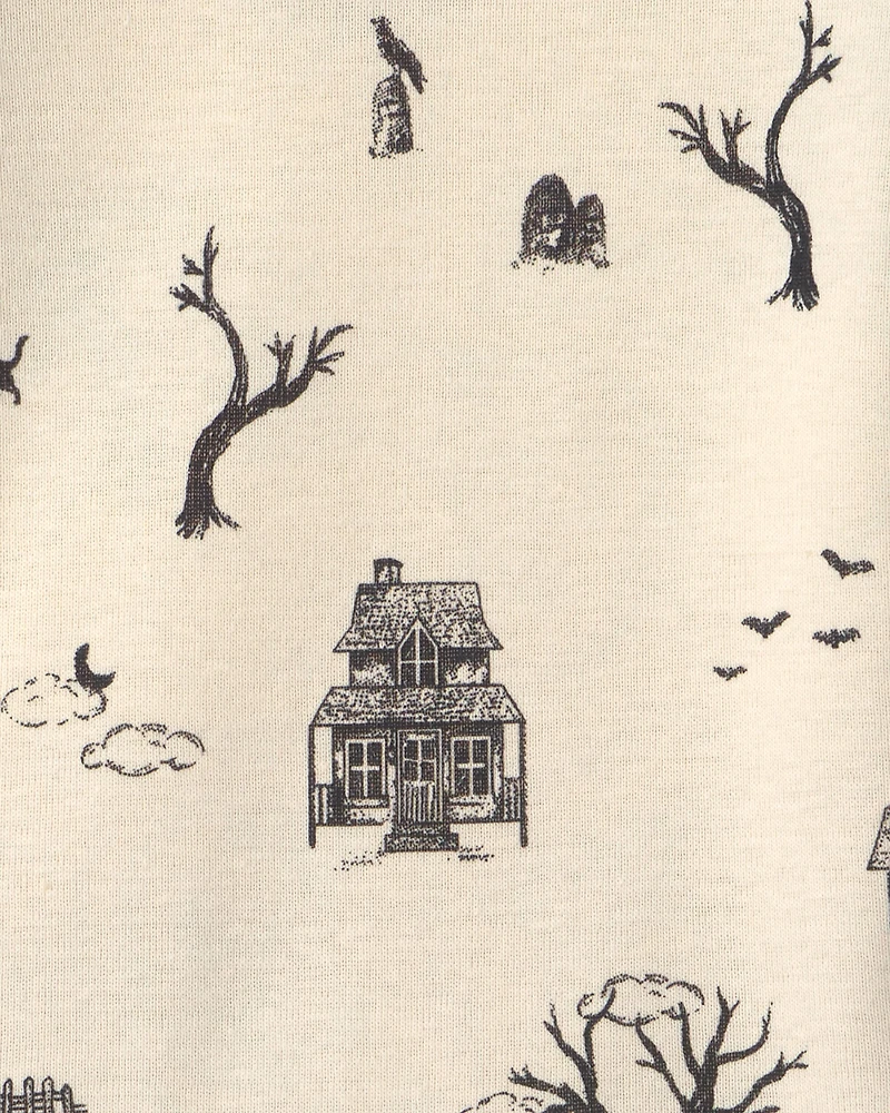 Baby 2-Piece Organic Cotton Pajamas Spooky Landscape