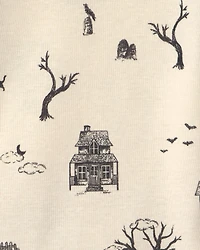 Baby 2-Piece Organic Cotton Pajamas Spooky Landscape