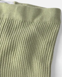 Baby Girl 2-Piece Organic Cotton Sweater Knit Top & Pant Set