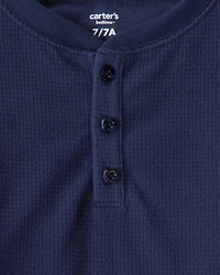 Boys Plaid Fleece Loose Fit 2-Piece Pajamas