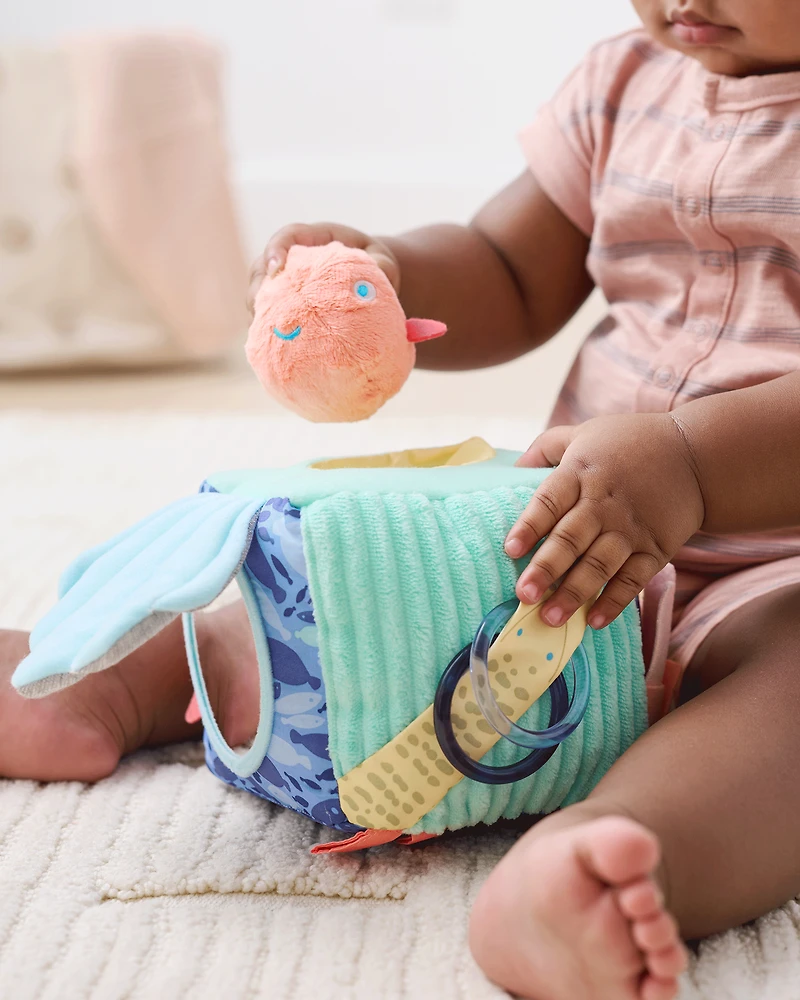 Baby Seascape Soft Baby Activity Cube
