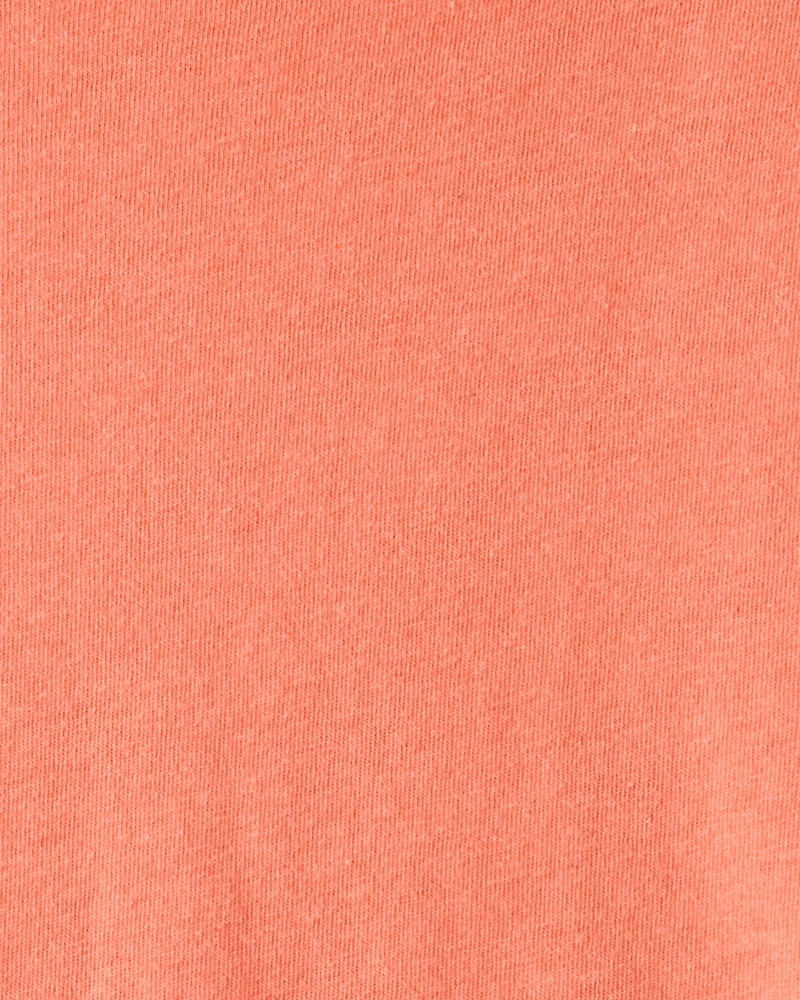 Boys Long-Sleeve Shirt- Orange