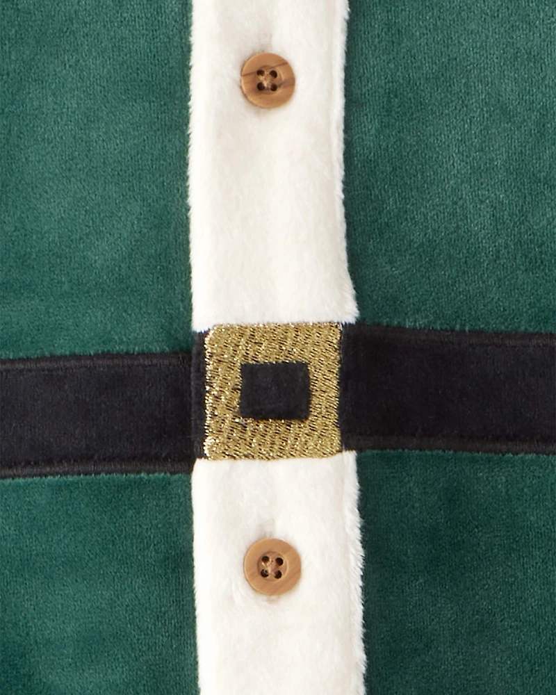 Baby Elf Hooded Jumpsuit - Green