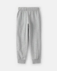 Boys French Terry Joggers - Grey