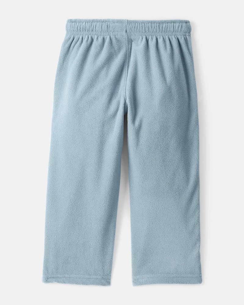Toddler Boy Fleece Joggers - Blue