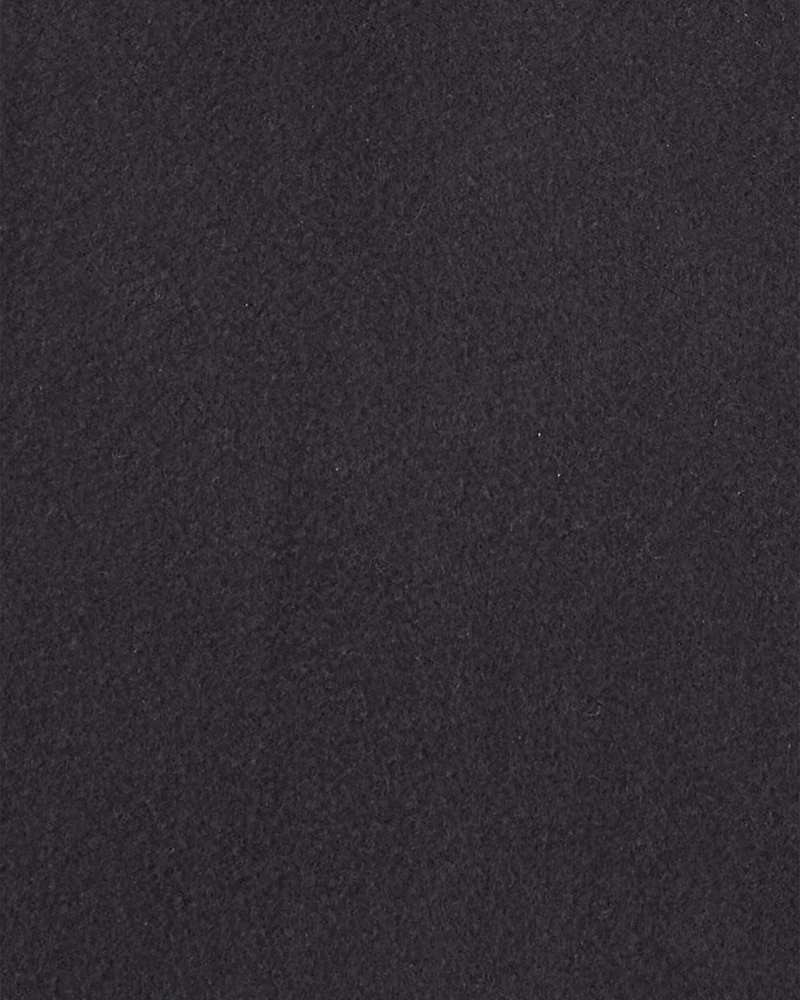 Girls Microfleece Flare Pants - Black