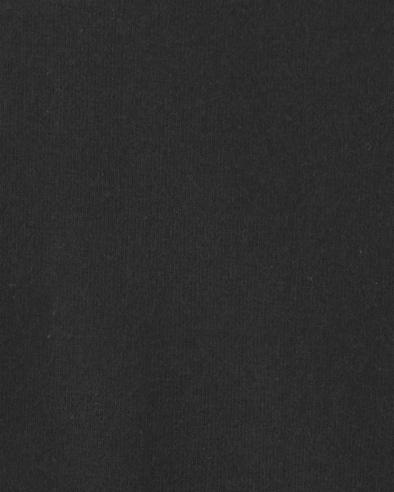 Toddler Girl Solid Bike Shorts - Black