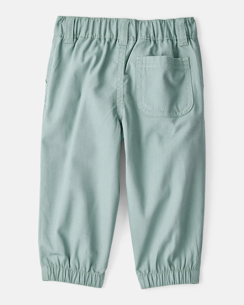 Baby Boy 2-Piece Print Cotton Long-Sleeve Tee & Pant Set - Plaid