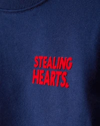 Baby Boy Valentine's Day 2-Piece Heart French Terry Long-Sleeve Tee & Pant Set - Blue