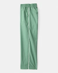 Girls Woven Active Pants - Green