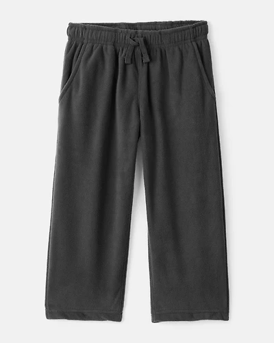 Toddler Boy Fleece Joggers - Black