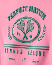 Toddler Girl 'Perfect Match' Top - Pink