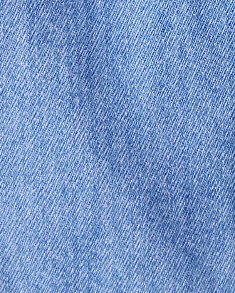 Baby Organic Cotton Chambray Cargo Pants