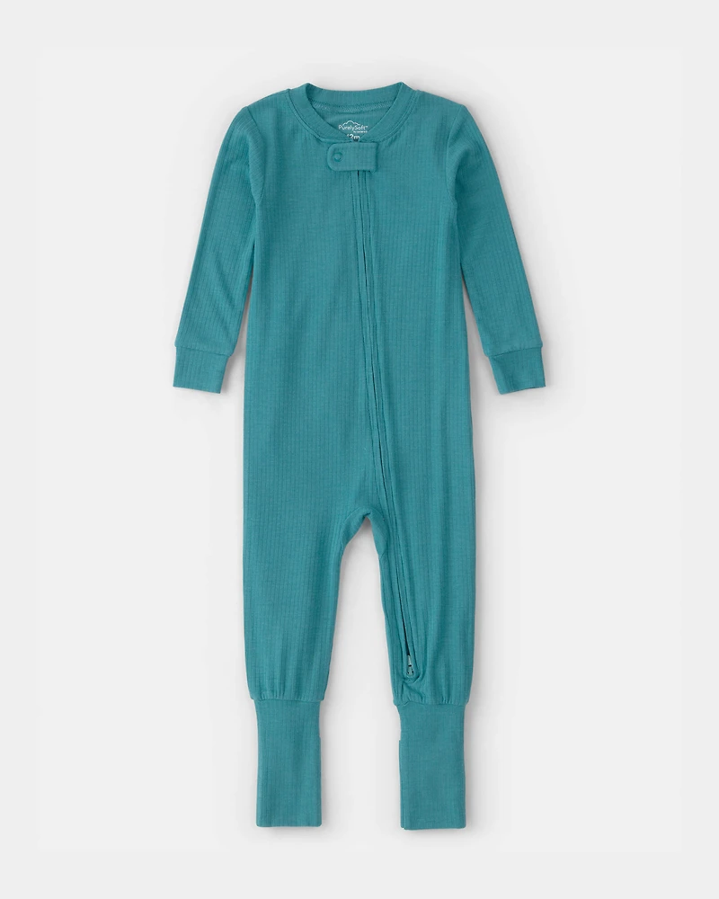 Baby PurelySoft Snug Fit 1-Piece Pyjama - Blue
