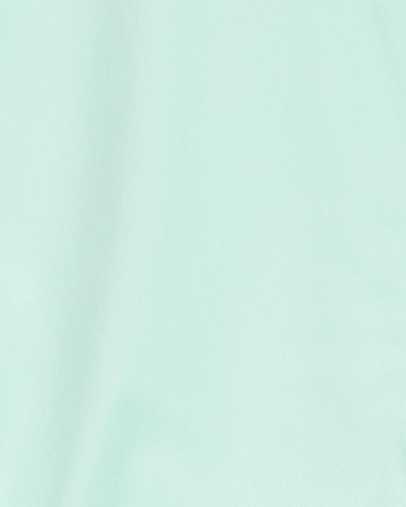 Kid Solid Knit Jacket - Turquoise