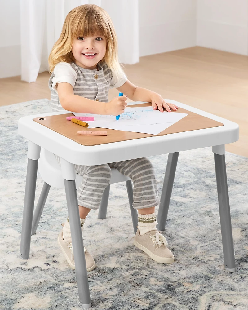 Wood Table Top for Toddler Sensory Table
