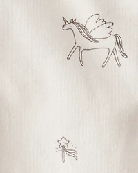 Baby 3-Piece Fantasy Print Little Jacket Set - Cream/Purple