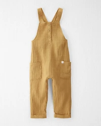 Toddler Organic Cotton Gauze Overalls