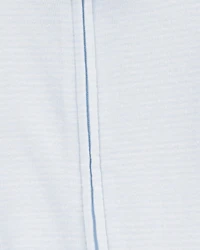 Baby Girl 2-Pack Pelican Striped 2-Way Zip Cotton Sleeper Pyjamas - Blue