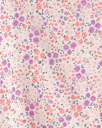 Girls Floral Top - Pink