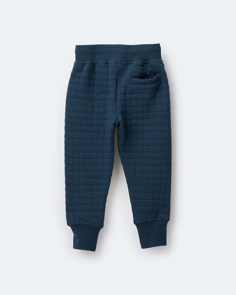 Toddler No-Seam Jogger Pant - Deep Teal